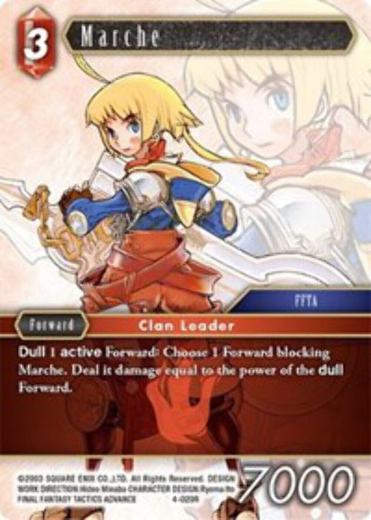 Marche - 4-020R OPUS 4 Final Fantasy TCG