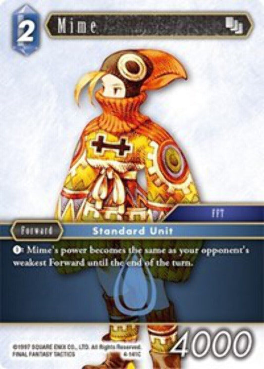 Mime - 4-141C OPUS 4 Final Fantasy TCG