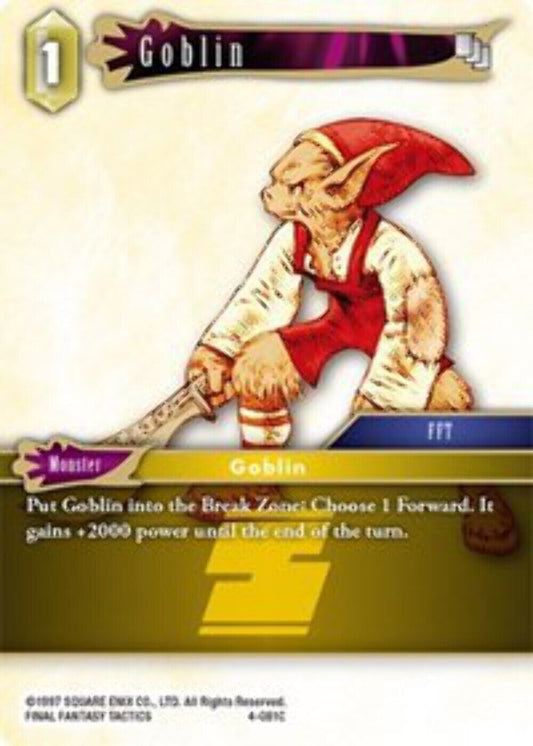 Goblin - 4-081C - Foil OPUS 4 Final Fantasy TCG