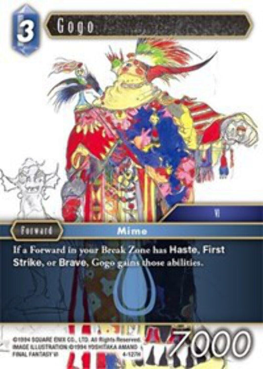 Gogo - 4-127H - Foil OPUS 4 Final Fantasy TCG