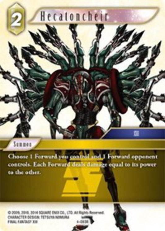 Hecatoncheir - 4-093R - Foil OPUS 4 Final Fantasy TCG