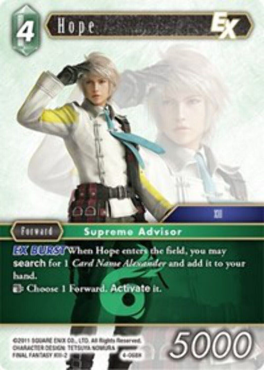 Hope EX - 4-068H - Foil OPUS 4 Final Fantasy TCG