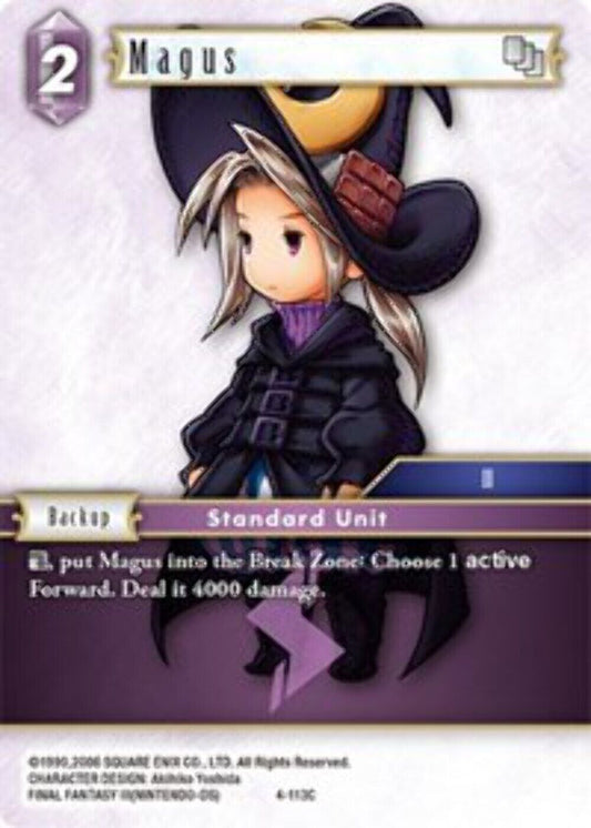 Magus - 4-113C OPUS 4 Final Fantasy TCG