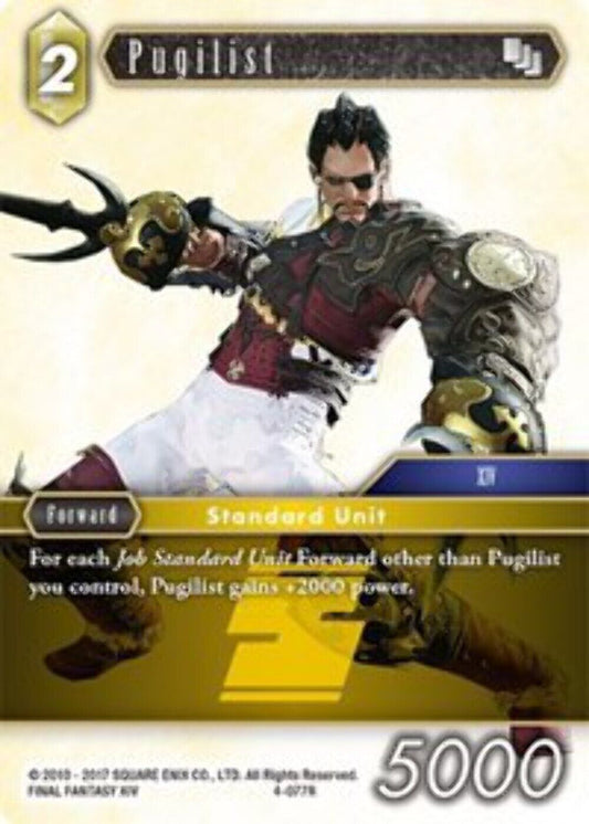 Pugilist - 4-077R OPUS 4 Final Fantasy TCG