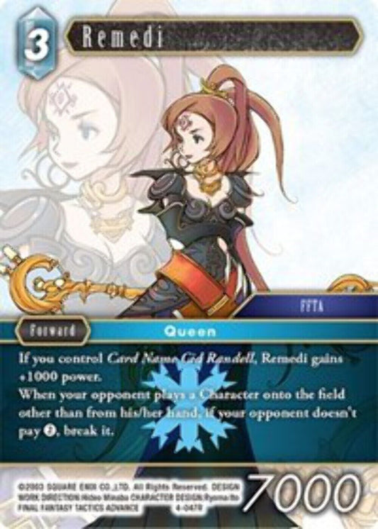 Remedi - 4-047R OPUS 4 Final Fantasy TCG