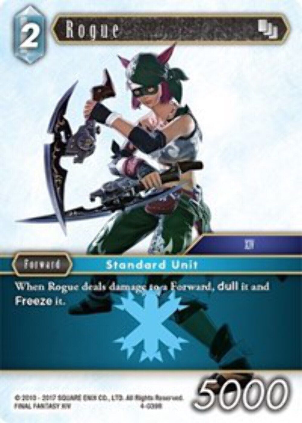 Rogue - 4-039R OPUS 4 Final Fantasy TCG