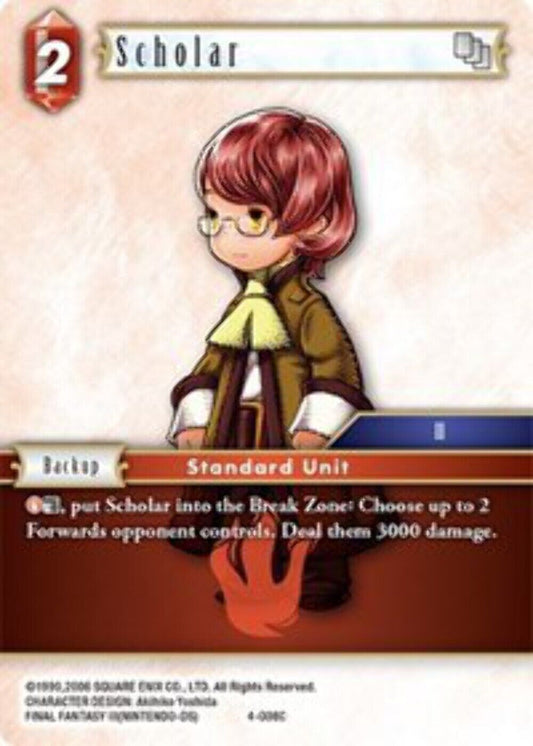 Scholar - 4-008C OPUS 4 Final Fantasy TCG