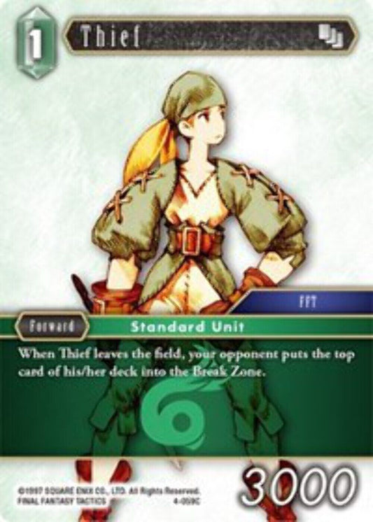 Thief - 4-059C OPUS 4 Final Fantasy TCG