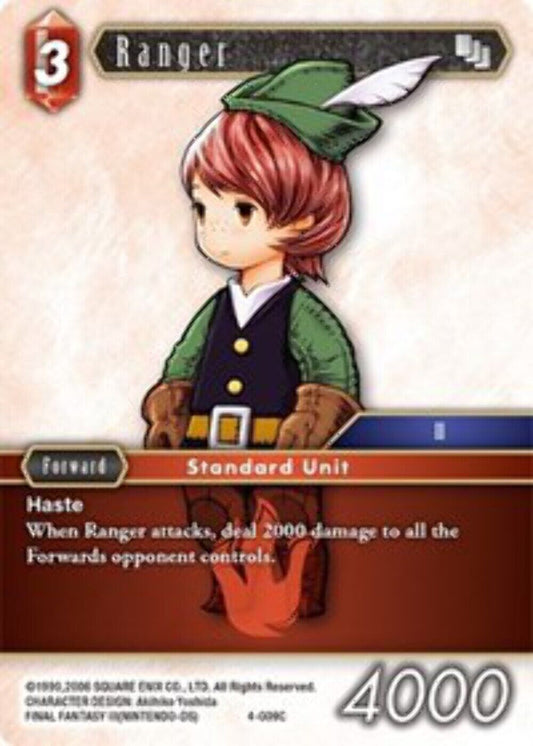 Ranger - 4-009C - Foil OPUS 4 Final Fantasy TCG