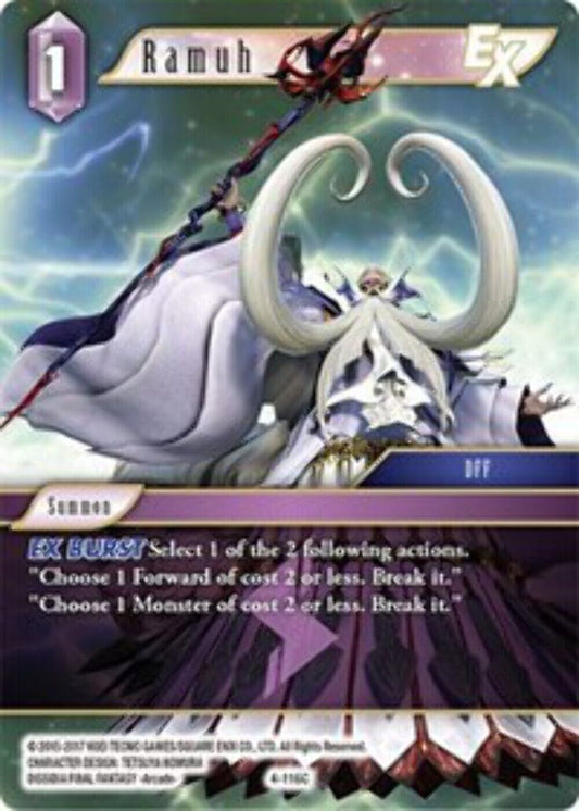 Ramuh EX - 4-116C OPUS 4 Final Fantasy TCG