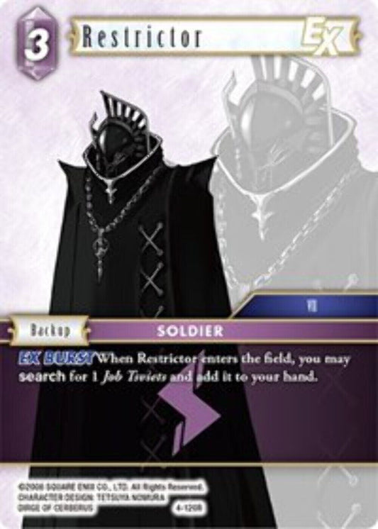 Restrictor EX - 4-120R OPUS 4 Final Fantasy TCG