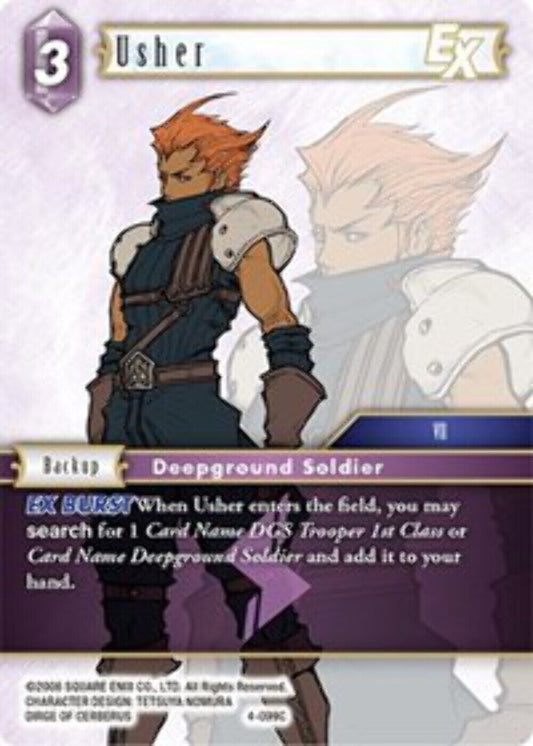 Usher EX - 4-099C OPUS 4 Final Fantasy TCG