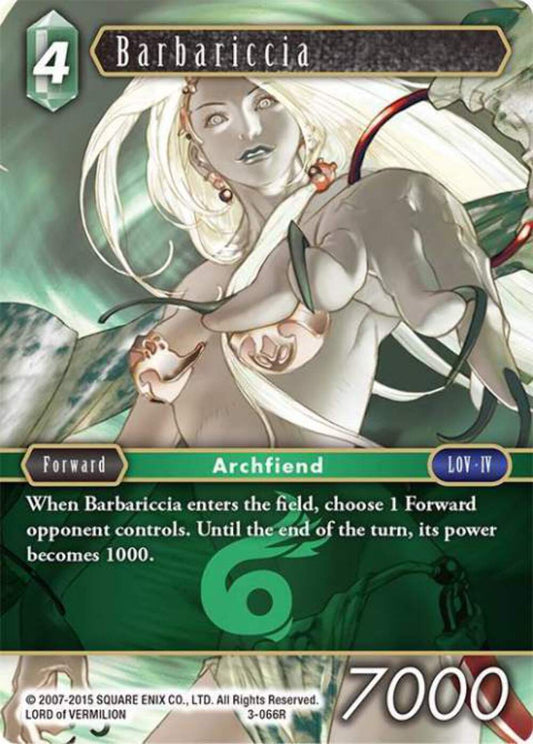 Barbariccia - 3-066R OPUS 3 Final Fantasy TCG