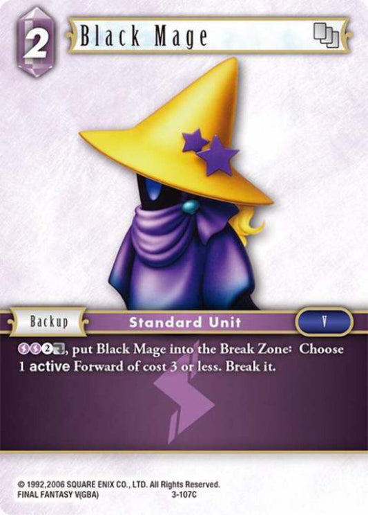 Black Mage - 3-107C OPUS 3 Final Fantasy TCG