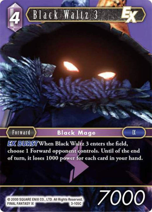 Black Waltz 3 - 3-105C OPUS 3 Final Fantasy TCG