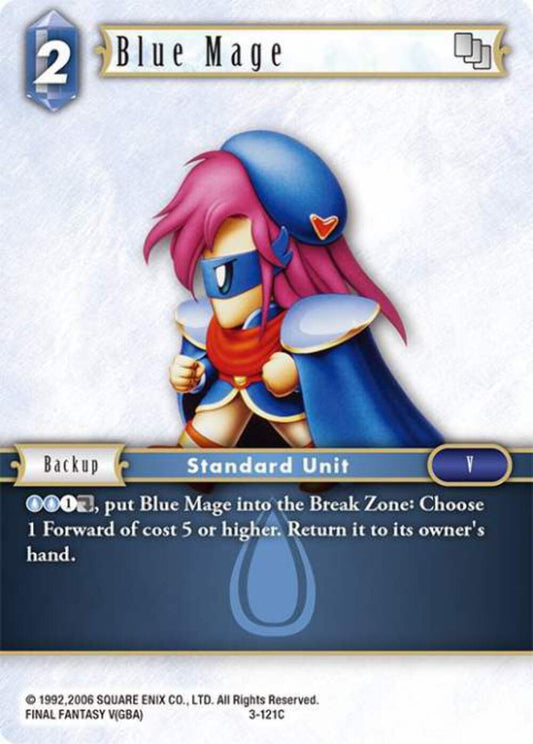 Blue Mage - 3-121C OPUS 3 Final Fantasy TCG