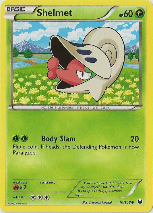 Shelmet - 10/108 - Common - Pokemon Dark Explorers