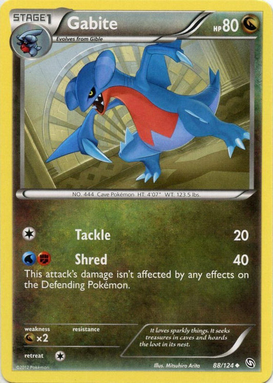 Gabite - 88/124 - Uncommon - Pokemon Dragons Exalted