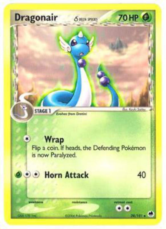 Dragonair - 28/101 - Uncommon EX Dragon Frontiers