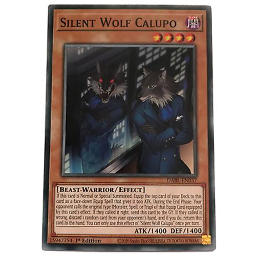 Silent Wolf Calupo - DABL-EN037 - Common - 1st Edition - YuGiOh