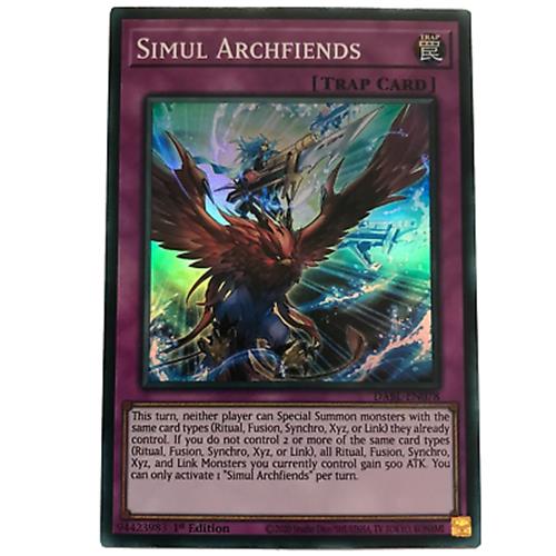 Simul Archfiends - DABL-EN078 - Super Rare - 1st Edition - YuGiOh
