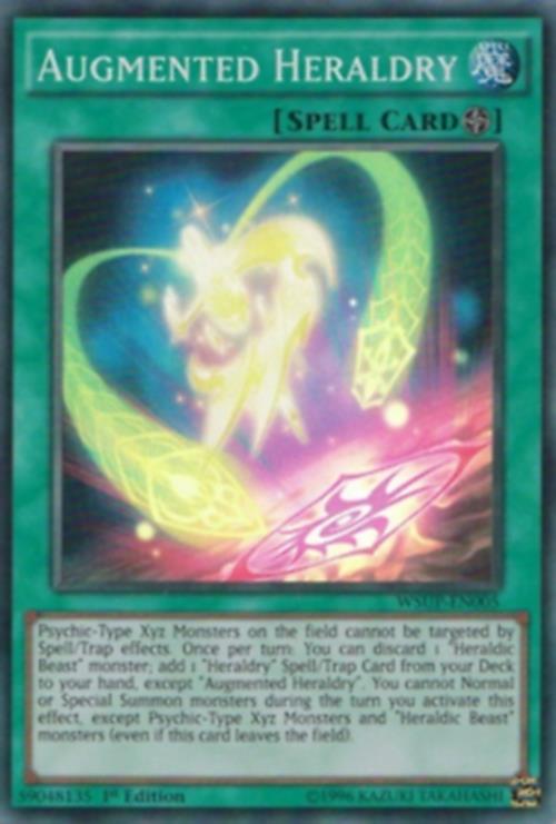 Augmented Heraldry - WSUP-EN005 - Super Rare - 1st Edition - YuGiOh