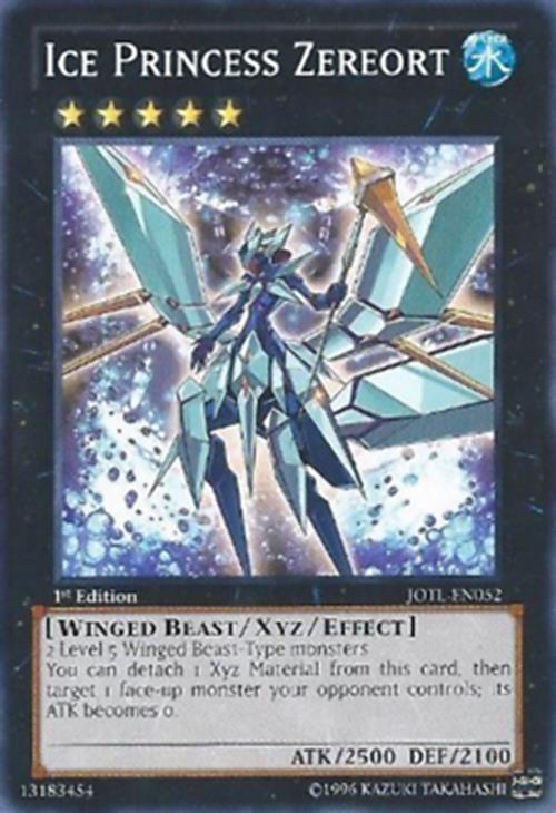 Ice Princess Zereort - JOTL-EN052 - Common - 1st Edition - YuGiOh