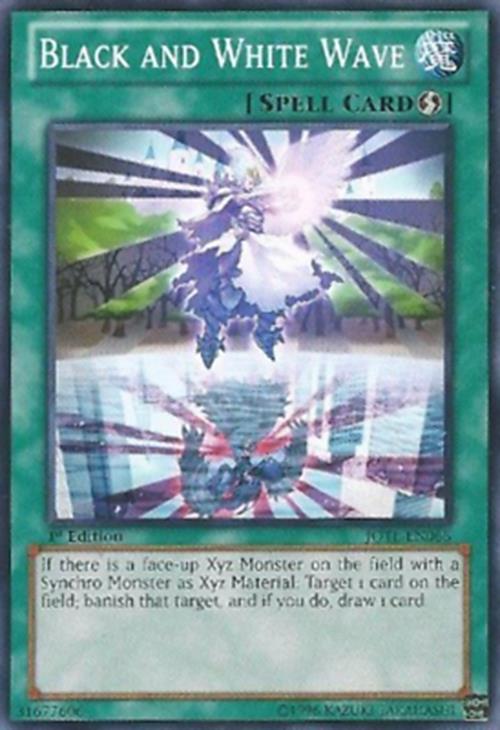 Black and White Wave - JOTL-EN068 - Common - 1st Edition - YuGiOh