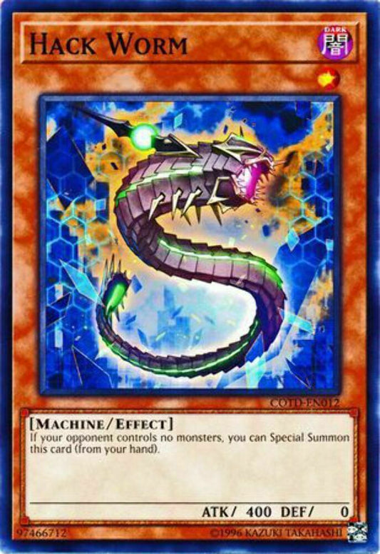 Hack Worm - COTD-EN012 - Common - Unlimited Edition - YuGiOh