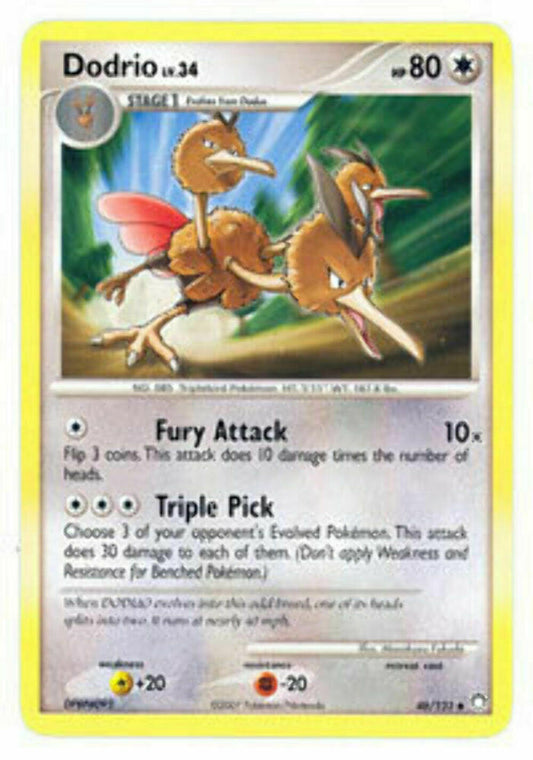 Dodrio - 46/123 - Uncommon - Pokemon Mysterious Treasures