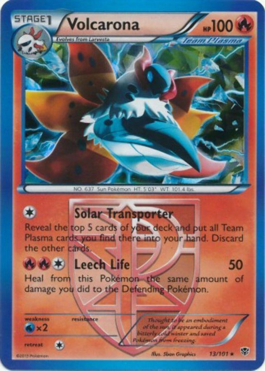 Volcarona - 13/101 - Rare - Plasma Blast