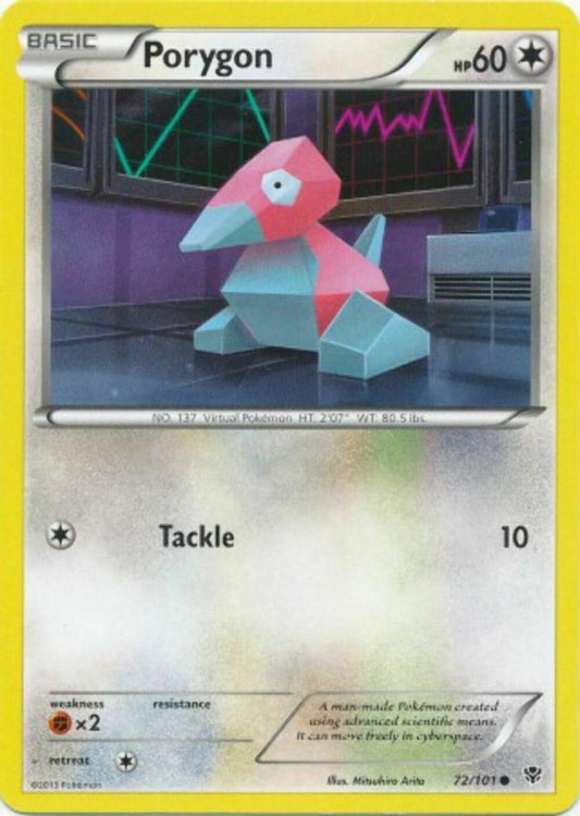 Porygon - 72/101 - Common - Pokemon Plasma Blast