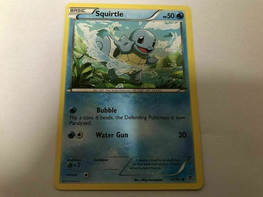 Squirtle - 14/101 - Common - Plasma Blast