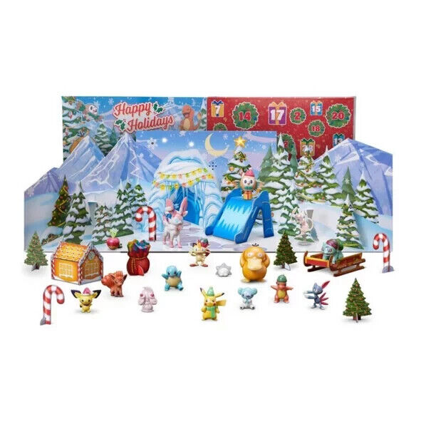 Pokémon Deluxe Holiday Advent Calendar 2022 With 16 Figures