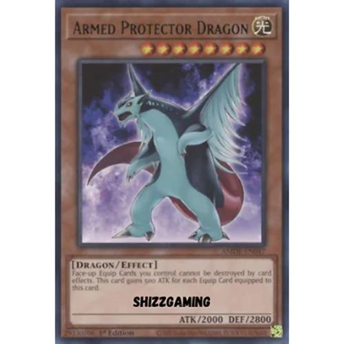 Armed Protector Dragon - AMDE-EN047 - Rare - 1st Edition - YuGiOh