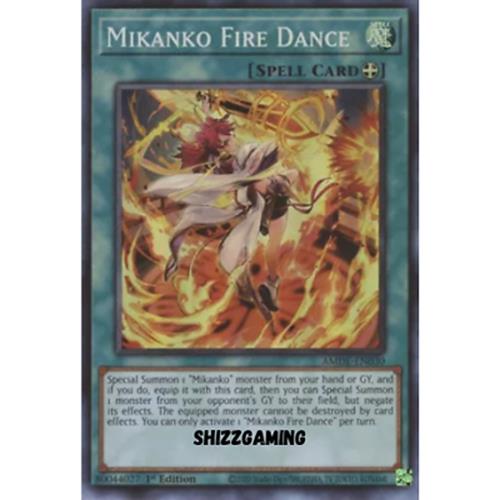 Mikanko Fire Dance - AMDE-EN030 - Rare - 1st Edition - YuGiOh