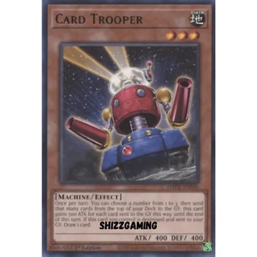 Card Trooper - AMDE-EN046 - Rare - 1st Edition - YuGiOh