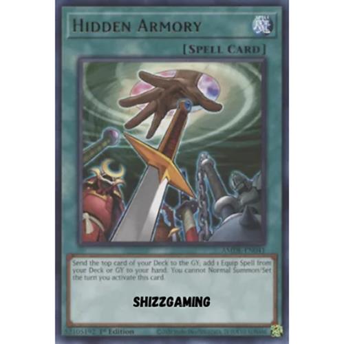 Hidden Armory - AMDE-EN041 - Rare - 1st Edition - YuGiOh