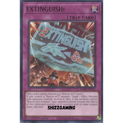EXTINGUISH! - AMDE-EN012 - Rare - 1st Edition - YuGiOh