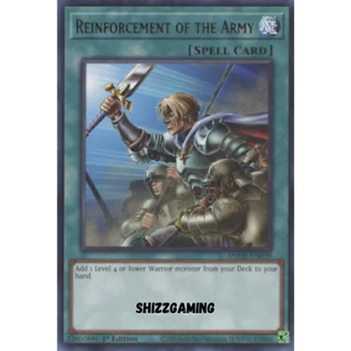 Reinforcement of the Army - AMDE-EN039 - Rare - 1st Edition - YuGiOh