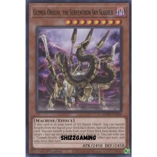 Gizmek Orochi, the Serpentron Sky - AMDE-EN048 - Rare - 1st Edition - YuGiOh
