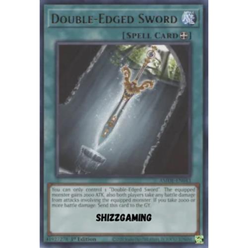 Double-Edged Sword - AMDE-EN043 - Rare - 1st Edition - YuGiOh