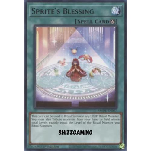 Sprite's Blessing - AMDE-EN057 - Rare - 1st Edition - YuGiOh