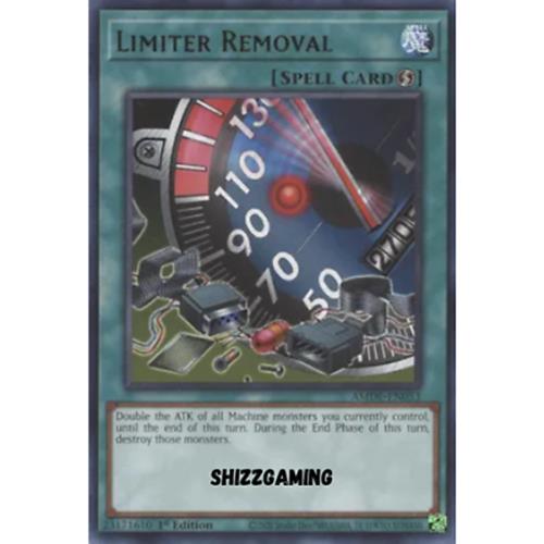 Limiter Removal - AMDE-EN053 - Rare - 1st Edition - YuGiOh