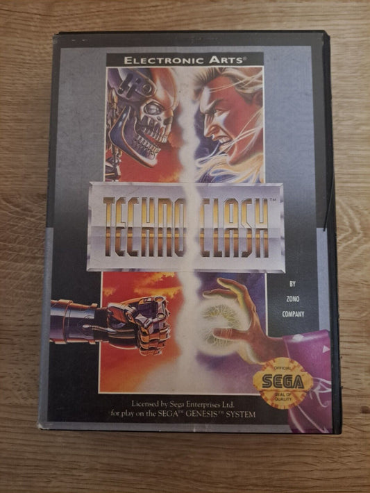Sega Genesis - TECHNOCLASH - No Manual - Please Read