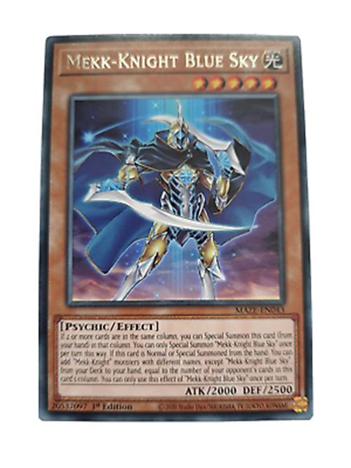 Mekk-Knight Blue Sky - MAZE-EN043 - Rare - 1st Edition - YuGiOh