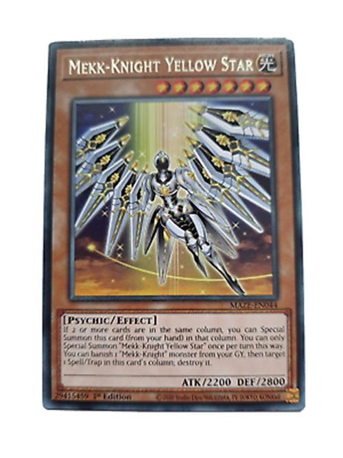 Mekk-Knight Yellow Star - MAZE-EN044 - Rare - 1st Edition - YuGiOh