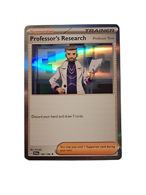 Professor's Research Turo 190/198 - Rare Holo - Pokémon Scarlet & Violet Base