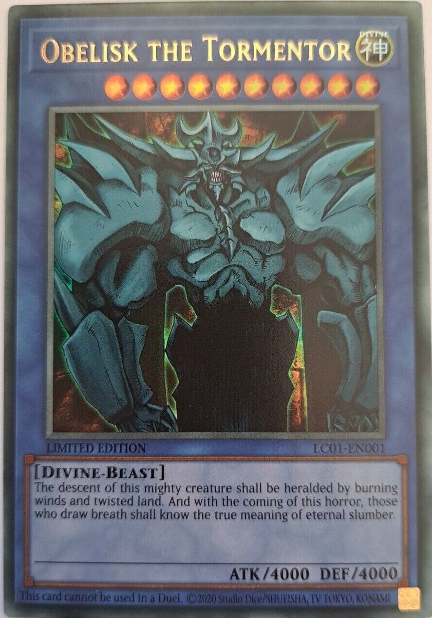 Yu-Gi-Oh! 25th Quarter Century Rare's & Limited Editions LC01-EN001 -LC01-EN006