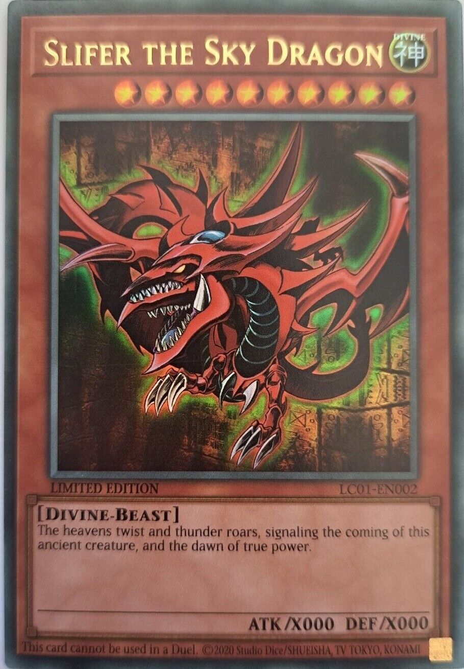 Yu-Gi-Oh! 25th Quarter Century Rare's & Limited Editions LC01-EN001 -LC01-EN006